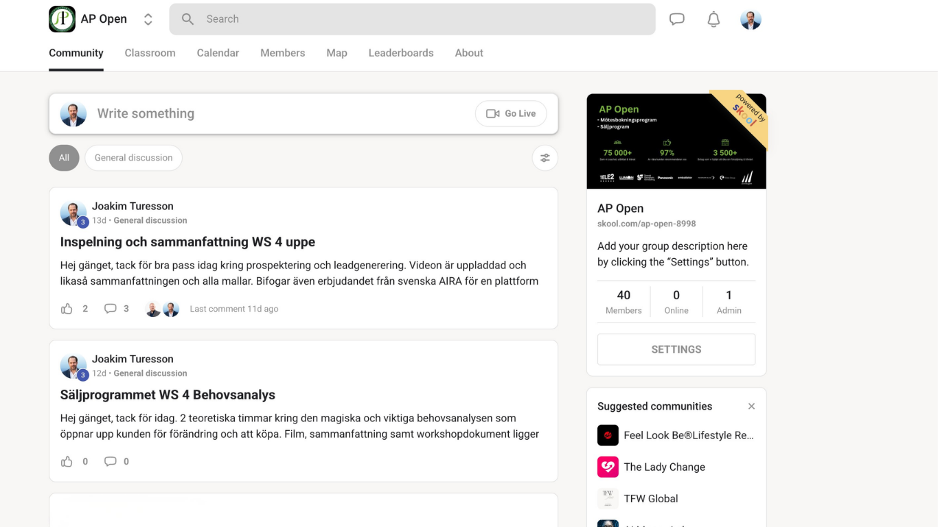 Digital plattform med verktyg, mallar och coachning